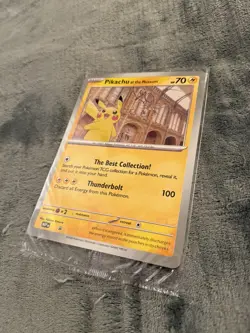 Pokemon x Natural History Museum Exclusive Promo Card | Intl Ship - Image 2