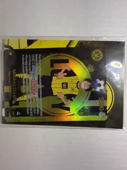 Monkey D Luffy ST13-003 BVB Borussia Dortmund ONE PIECE Card Matchday Promo EN - Image 3