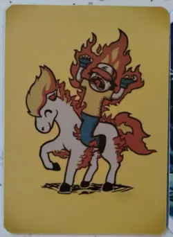Ponyta Rapidash Lot of 5 Custom Cards x5 Bundle Collection After Skool Hobby - Image 3