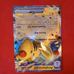 Ampharos ex 016 SV Promos Pokemon Card NM Condition PROMO - Image 3