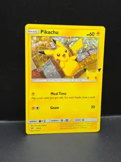 Pokemon Pikachu Holo Card 25/25 McDonald's 25th Anniversary Promo - Image 3