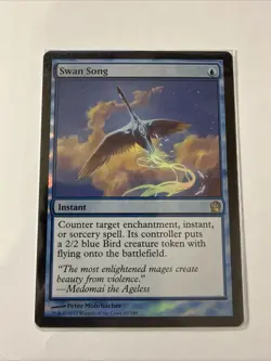 MTG: English - Swan Song - NM - Foil - Theros - Commmder Staple - CEDH - - Image 1