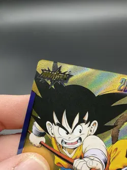 Son Goku : Childhood FB06-025 Gold Leader Dragon Ball Super card manga booster - Image 3