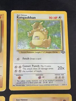 Vintage Pokemon Cards Rare Holo Lot WOTC MP/HP Hitmonlee, Hitmonchan, Hitmontop - Image 4