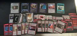 Star Wars CCG Card Lot Decipher Reflections 3, Coruscant, Japanese Holo, Bedouin - Image 1