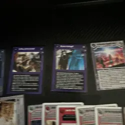 Star Wars CCG Card Lot Decipher Reflections 3, Coruscant, Japanese Holo, Bedouin - Image 3
