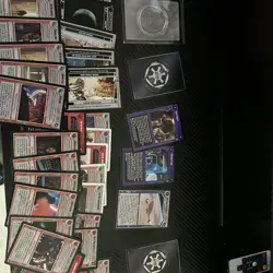 Star Wars CCG Card Lot Decipher Reflections 3, Coruscant, Japanese Holo, Bedouin - Image 5