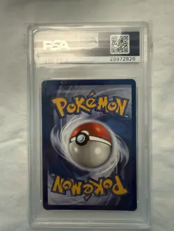 Pokemon Gengar Card First Edition Fossil 1999 20/62 PSA9 - Image 2