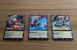 Disney Lorcana Magical Places Stitch Rapunzel Donald Duck EPCOT Promo Cards Set - Image 2