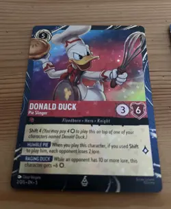 Disney Lorcana Magical Places Stitch Rapunzel Donald Duck EPCOT Promo Cards Set - Image 3