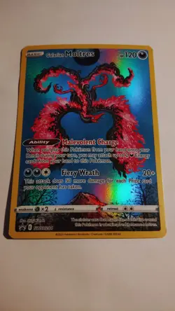 Galarian Moltres SWSH284 SWSH: Sword & Shield Promo Cards Holo *NM/GEM* - Image 1