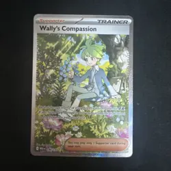Pokemon Cards Wally's Compassion 186/132 Mega Evolution NM - Image 1