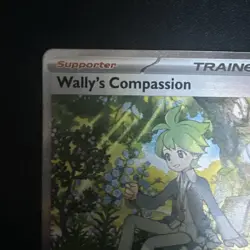 Pokemon Cards Wally's Compassion 186/132 Mega Evolution NM - Image 2