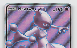 Pokemon Mewtwo GX TCG Full Art Ultra Rare Holo Card 72/73 Shining Legends NM - Image 3