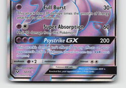 Pokemon Mewtwo GX TCG Full Art Ultra Rare Holo Card 72/73 Shining Legends NM - Image 4