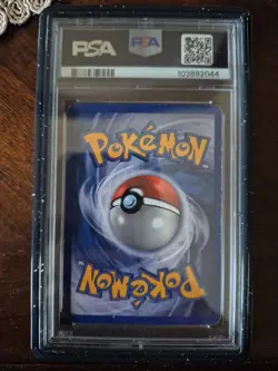 Vaporeon Gold Star Power Keepers Ultra Rare Holo Card 102/108 PSA 5 - Image 2