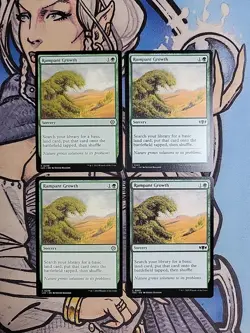 4x Rampant Growth - NM/M Mixed Sets TDC LCC MTG Magic - Image 1