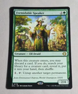 Magic: The Gathering - Lorwyn Eclipsed - Formidable Speaker Rare NM - Image 3