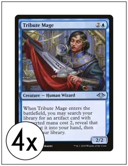 4x Tribute Mage, Magic the Gathering, MTG NM - Image 1
