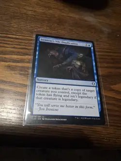 MTG Irenicus's Vile Duplication NM-Mint Commander Legends: Battle for Baldur's G - Image 1