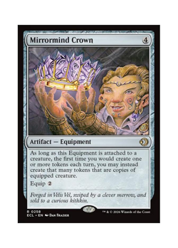Magic the Gathering MTG ECL Mirrormind Crown 258 Regular Near Mint - Image 1