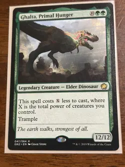 Magic The Gathering: Ghalta, Primal Hunger - MTG Game Night 2019 - Image 1