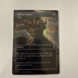 Fellwar Stone - Foil - Borderless NM, English MTG Commander Masters CMM - Image 1