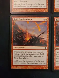 4x RAID BOMBARDMENT RISE OF THE ELDRAZI NM MAGIC THE GATHERING MTG Tcg See Pics - Image 5