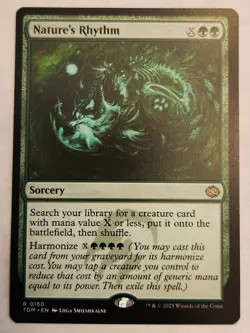 Nature's Rhythm Tarkir: Dragonstorm Regular Rare NM+ - Image 1