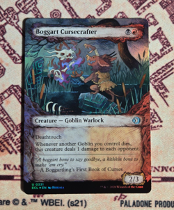 MTG Foil Boggart Cursecrafter Showcase Lorwyn Eclipsed Magic the Gathering NM - Image 1