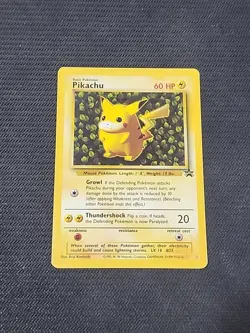 Pokemon WoTC Promo "Pikachu" 1 / Black Star Promo / Lightly Played - Image 1