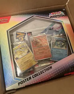Pokemon TCG Prismatic Evolutions Poster Collection - Brand New Factory Sealed - Image 1