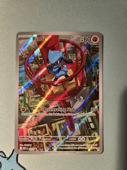 [NM] Riolu #10 Black Star Promo | Pokemon Mega Evolution - Image 1