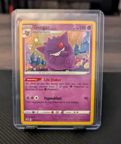 Pokemon Gengar Holo Black Star Promo SWSH052 Sword & Shield - Image 1