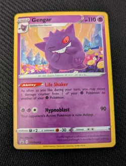 Pokemon Gengar Holo Black Star Promo SWSH052 Sword & Shield - Image 2