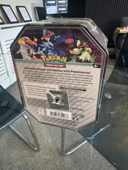Pokemon TCG Paldea Partners Meowscarada EX Tin - New and Sealed - Image 2
