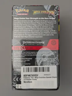 Pokemon TCG Mega Evolution Half Booster Box (18 Packs) Sealed - Image 3