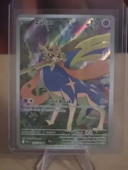 Pokemon TCG Zacian 100/094 Me02: Phantasmal Flames Holo - Image 1