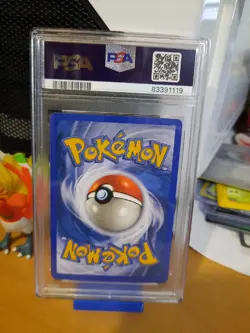 2003 Pokemon Best of Game 3 Professor Elm Rev-holo PSA 8 NM-MT cert 83391119 - Image 2