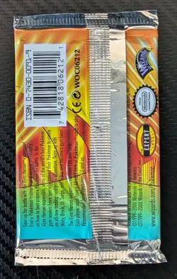 Pokemon TCG Gym Heroes 1st Edition Booster Pack Lt Surge WOTC 1999 SEALED - Image 2