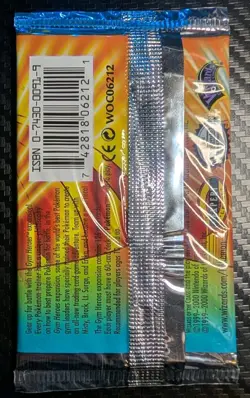 Pokemon TCG Gym Heroes 1st Edition Booster Pack Brock WOTC 1999 SEALED - Image 2