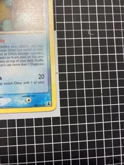 Pokemon Ditto - 40/113 - (Squirtle) English Non Holo EX Delta Species LP+ - Image 3