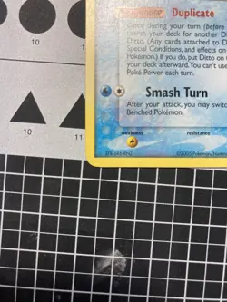 Pokemon Ditto - 40/113 - (Squirtle) English Non Holo EX Delta Species LP+ - Image 5
