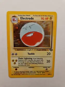 Pokemon TCG Electrode Jungle 2/64 Holo Unlimited Holo Rare - Image 1