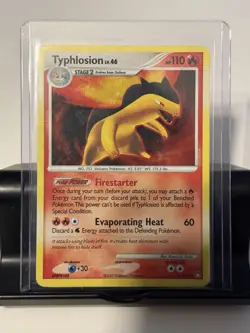 Pokemon Typhlosion 16/123 Mysterious Treasures HOLO Rare - Moderately Played! - Image 1