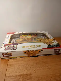 Pokemon Tcg Scarlet & Violet 151 Zapdos Ex Collection Box New Sealed - Image 3