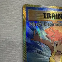 2016 Pokemon Evolutions Misty’s Determination Secret Rare Full Art 108/108 MINT - Image 4