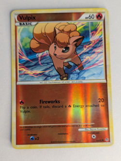 TCG Pokemon Vulpix 68/95 Unleashed Reverse Holo HP - Image 1