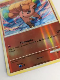 TCG Pokemon Vulpix 68/95 Unleashed Reverse Holo HP - Image 4