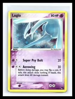 💥 Lugia # 2/17 POP Series 5 Holo Rare Pokemon Card TCG 2007 - Image 1